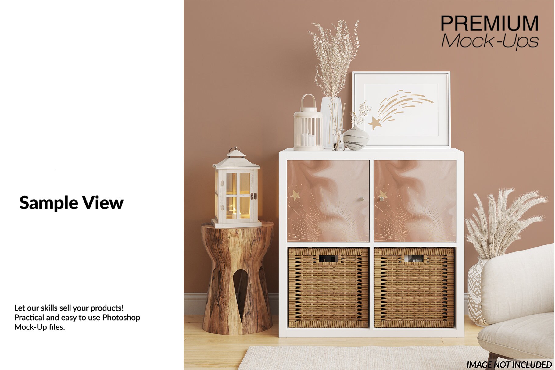 Kallax Decals Mockup Set Kallax Shelving Unit Etsy Australia