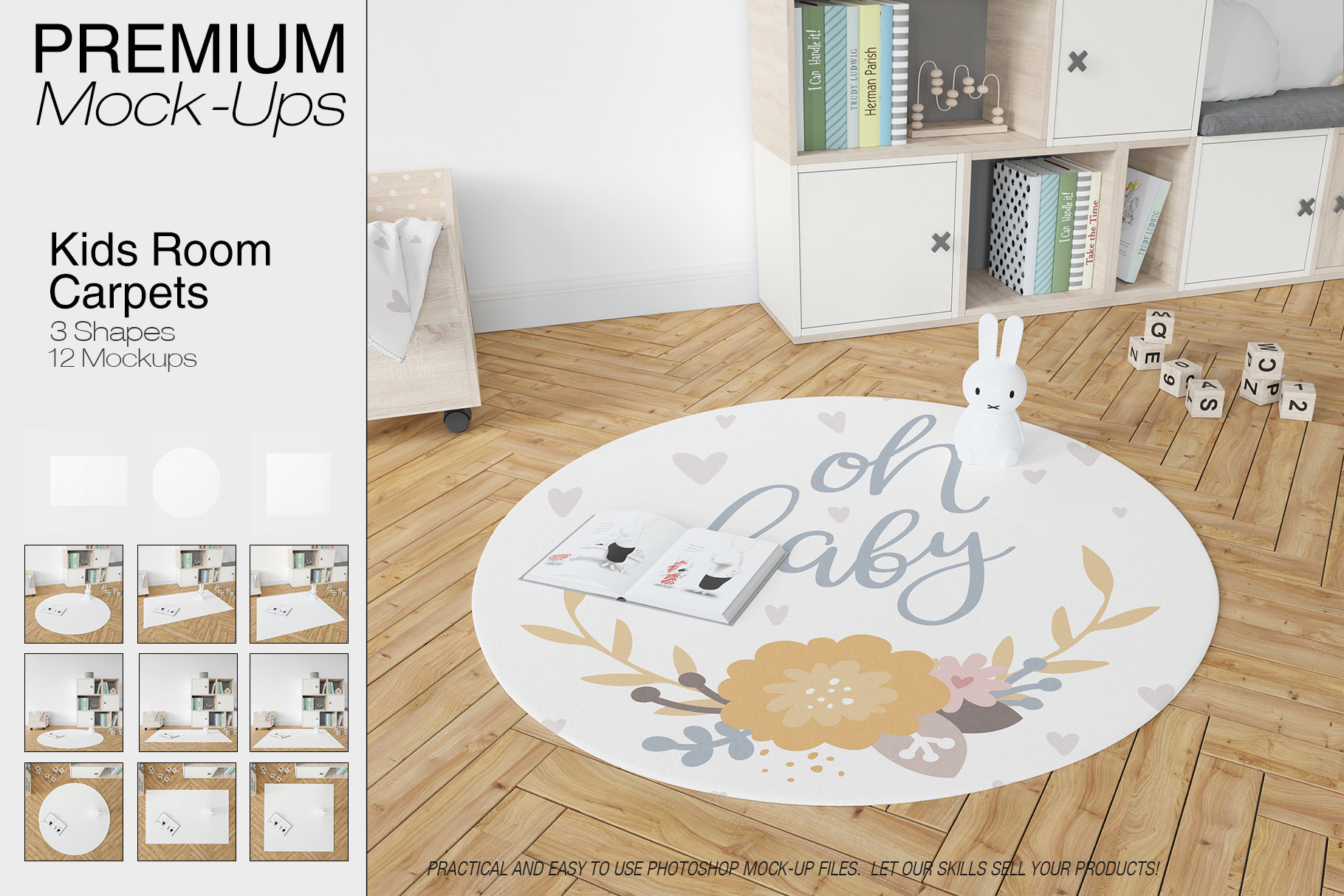 Carpet Mockup Carpet Kids Room Carpets Round Carpet Etsy