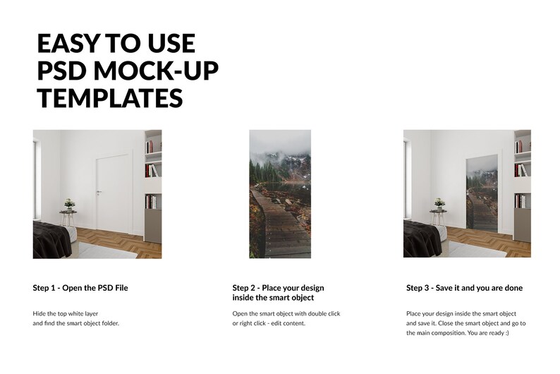 Download Door Sticker Mockup Door Mockup Set Door Murals Bedroom Mockups Bedroom Door Mockups Door Murals Mockup Door Mockup Drawing Illustration Art Collectibles Shantived Com