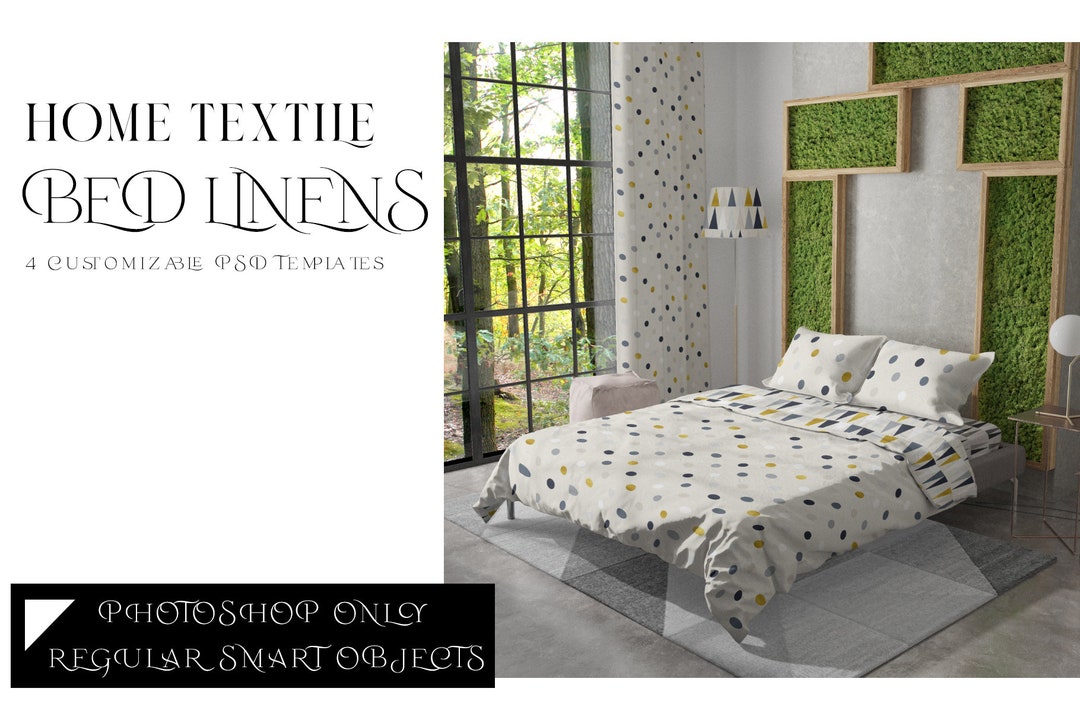 Bedding Mockups | Bedding Mockups | Photoshop Beddings and Curtains ...