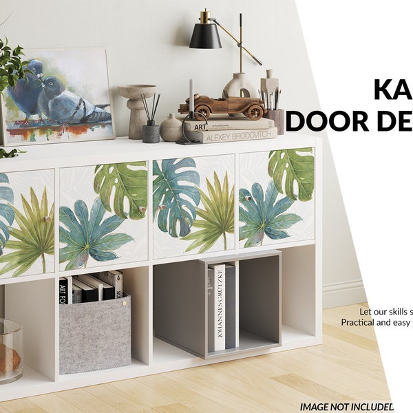 Kallax Decals Mockup Set | Photoshop Kallax Shelving Unit | Digital Kallax Decals I Kallax Sticker Mockup| Kallax Stickers