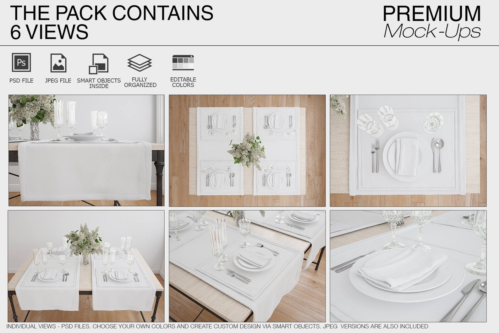 Table Linens Mockup Tablecloth Mockup Table Runner Table Etsy