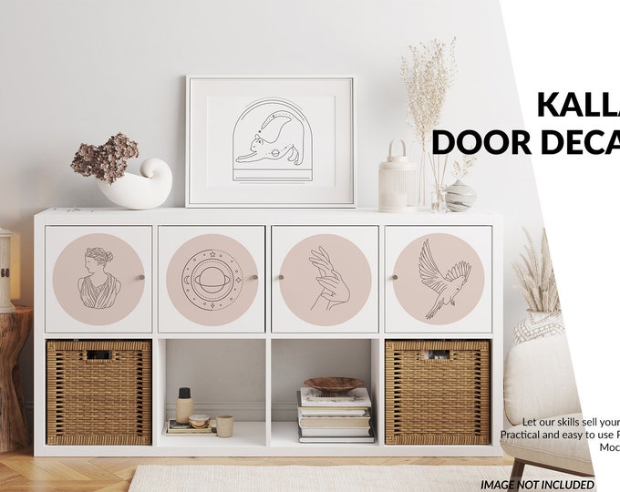 Kallax Decals Mockup Set Kallax Shelving Unit Etsy Canada