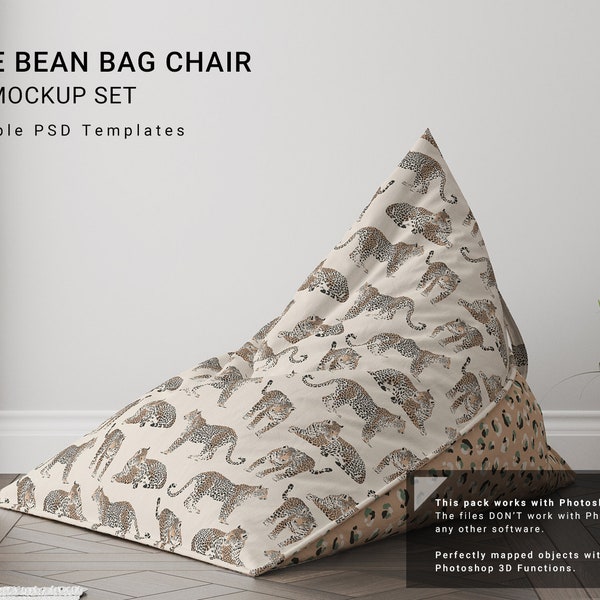 Triangle Bean Bag Etsy