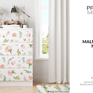 Malm Decals Template | Digital Malm Decals Template | Photoshop Malm Template | Custom Malm Mockup Digital Malm Stickers Template