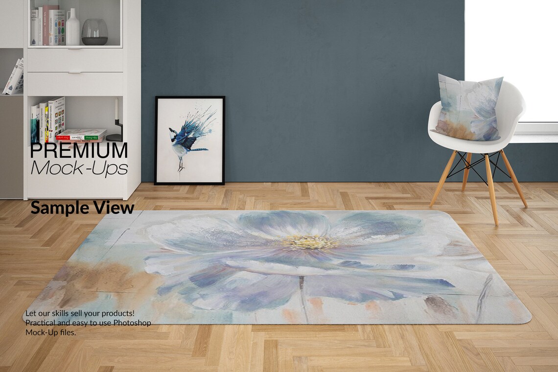 Rugs Mockups Carpets Living Room Carpets Round Rug Etsy