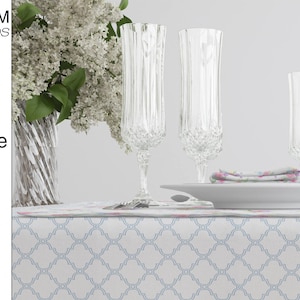 Table linens Mockup Tablecloth Mockup Table Runner Table Napkins Dining room Textile Mockup Plate Mockup image 10