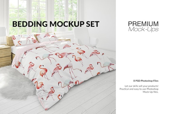 Bedding Mockups Set Photo Beddings Set Bedding Mockups Photo Beddings