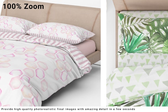 Bedding Mockups Set Bedding Mockups Photoshop Beddings Etsy