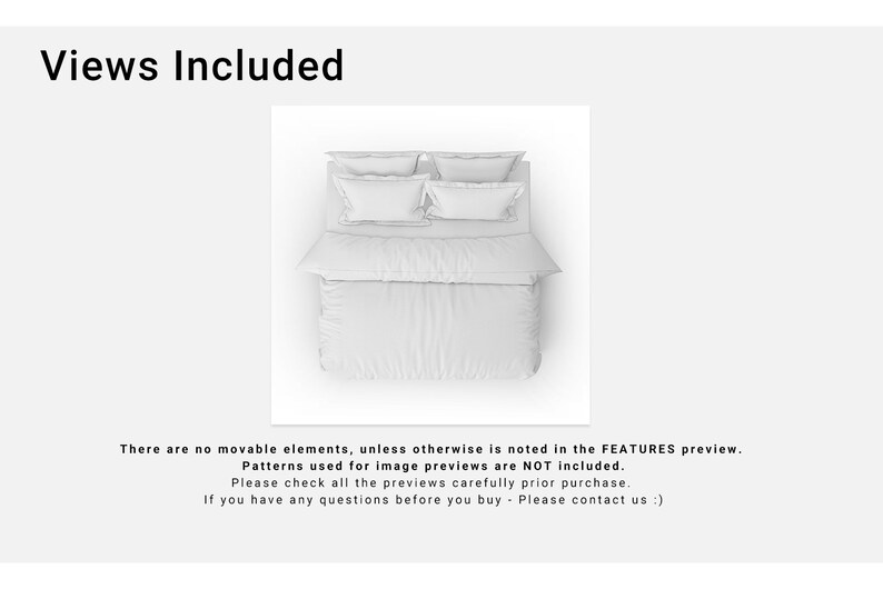 Bedding Mockups Set Bedding Mockups Photoshop Beddings Etsy