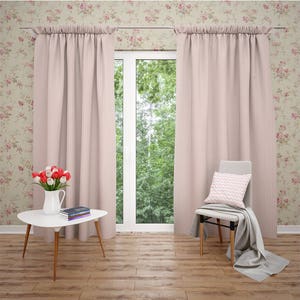 Linen Curtains | Curtains Mockup | Photoshop Curtains Mockup | Linen Drapes | Window Treatment | Curtain Panel | Custom Curtains|