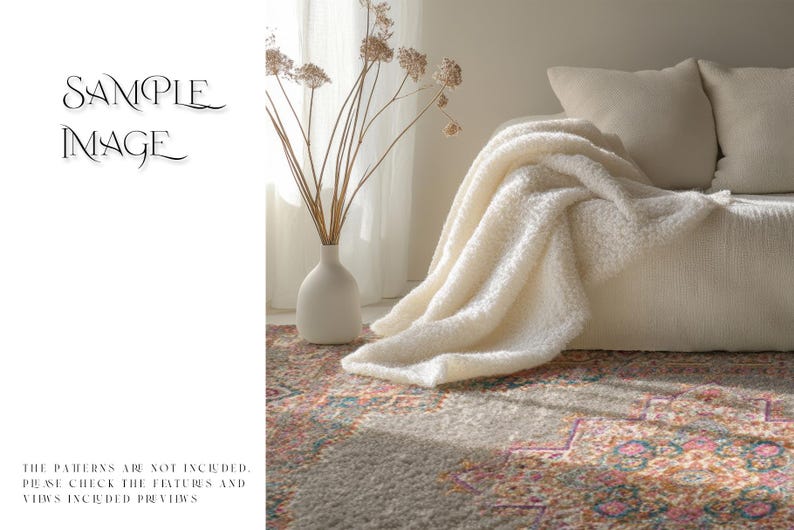 Draped Rug Images Rugs Mockup | Carpet Templates | Living Room Carpets Template| Rugs ...