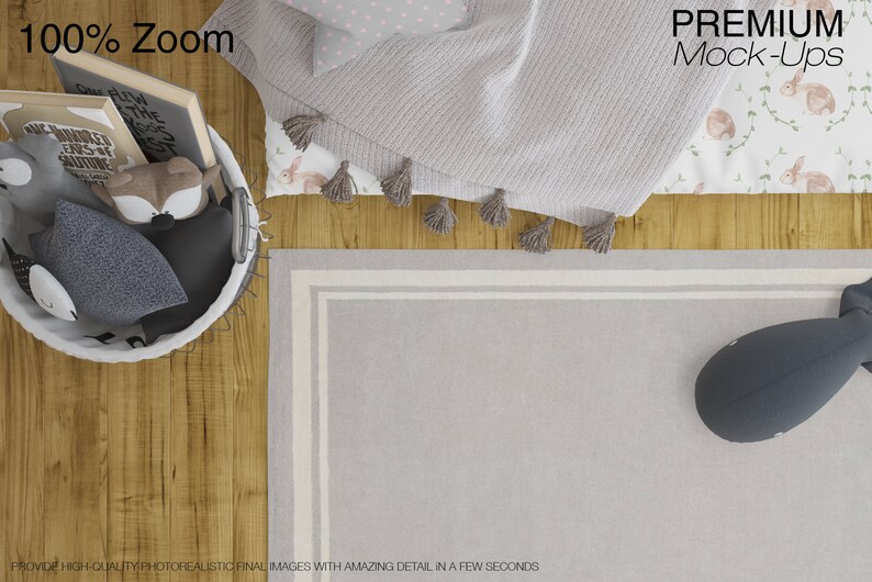 Download Kids Rugs Mockup Carpet Kids Room Carpets Round Rug | Etsy