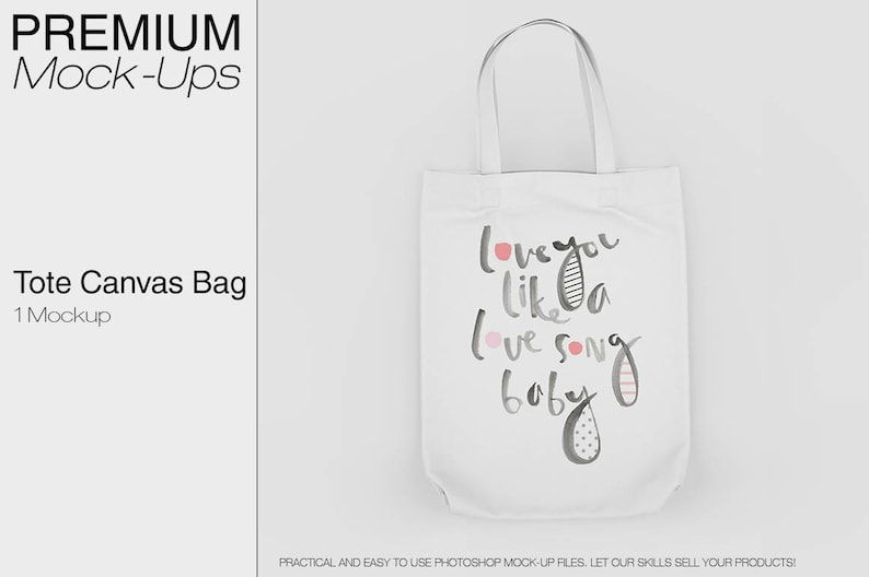 Download Tote Canvas Tasche Mockup Einkaufs-Canvas-Tasche | Etsy