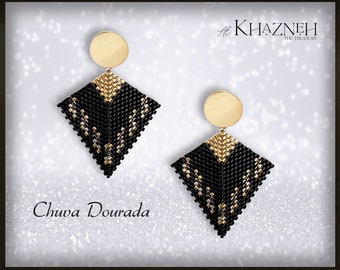 CHUVA DOURADA Earrings Tutorial