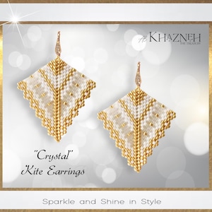 CRYSTAL - Kite Earrings Pattern
