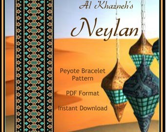 Peyote Bracelet Pattern "NEYLAN"