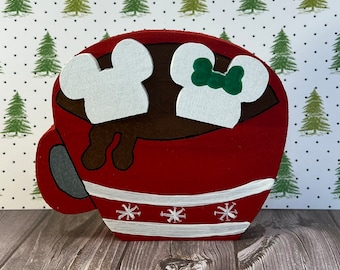 Chocolate caliente de Mickey y Minnie