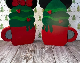Café navideño de Mickey y Minnie