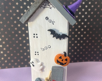 Casa de pueblo de Halloween