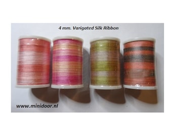 Silk Ribbon 4mm (variegated)