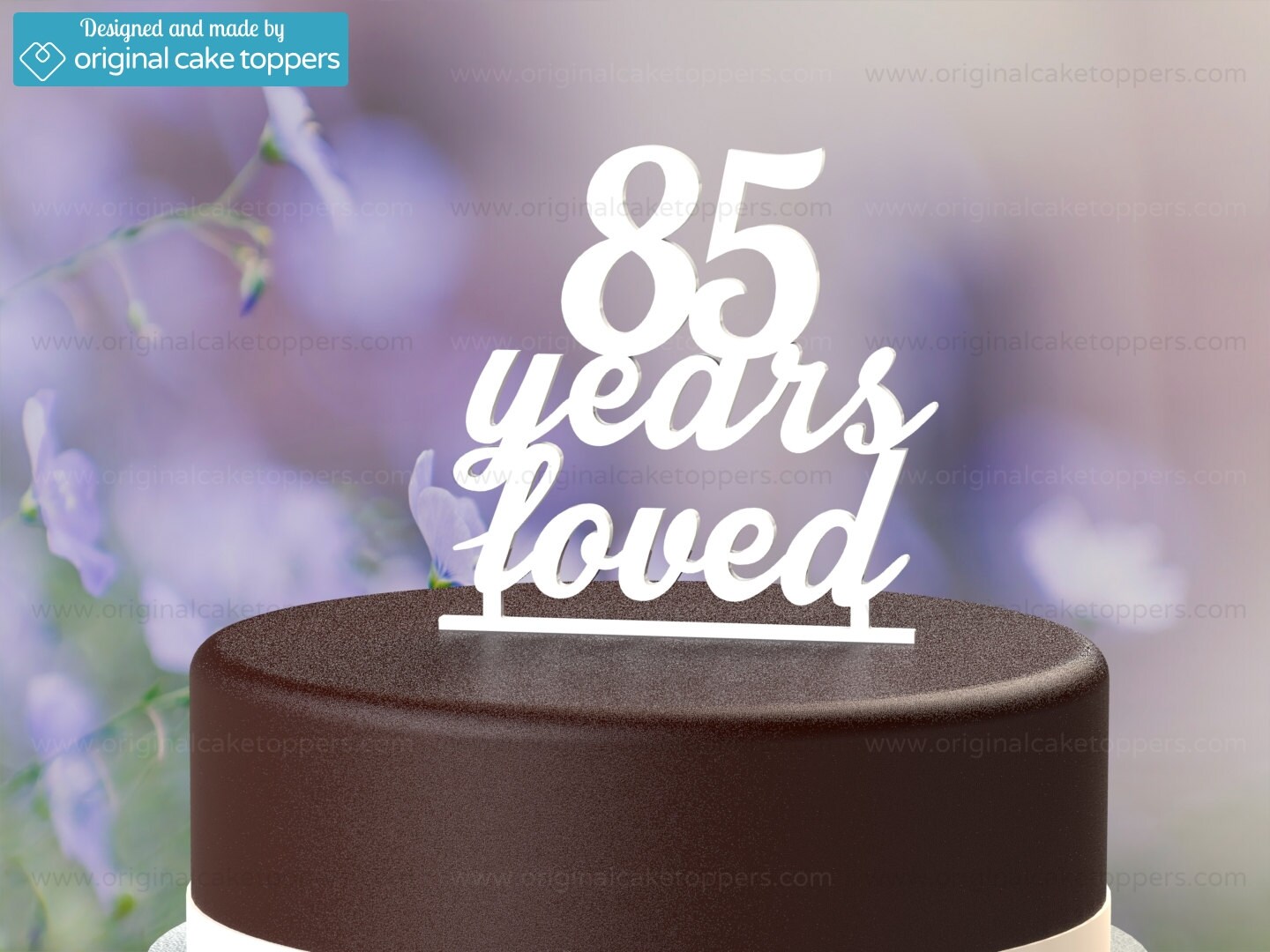 85 degrees birthday cake