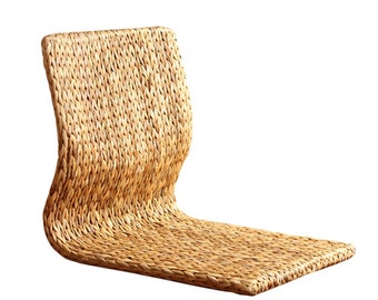 Straw legless tatami chair  Japanese-style bed computer chair  single tatami legless chair  Bay window seat AUCCRA/sChristmas