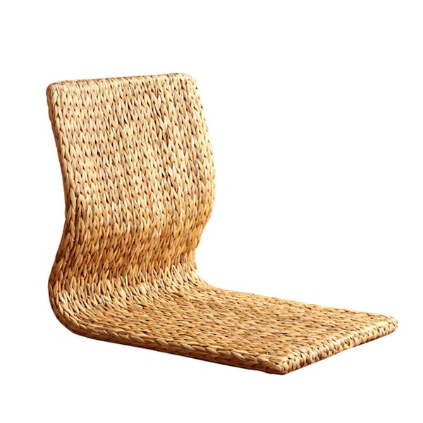 Straw legless tatami chair  Japanese-style bed computer chair  single tatami legless chair  Bay window seat AUCCRA/sChristmas