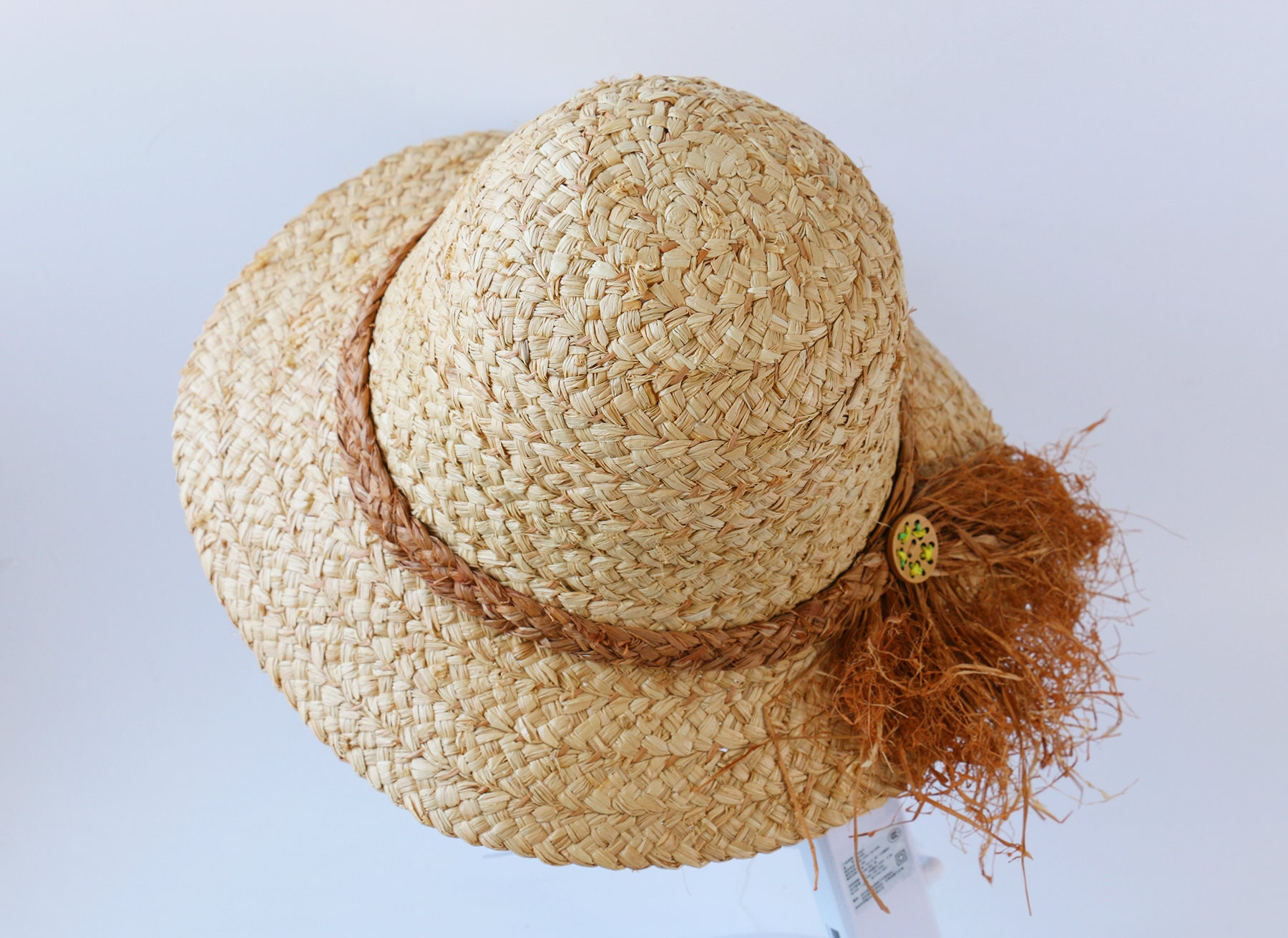 raffia beach hat