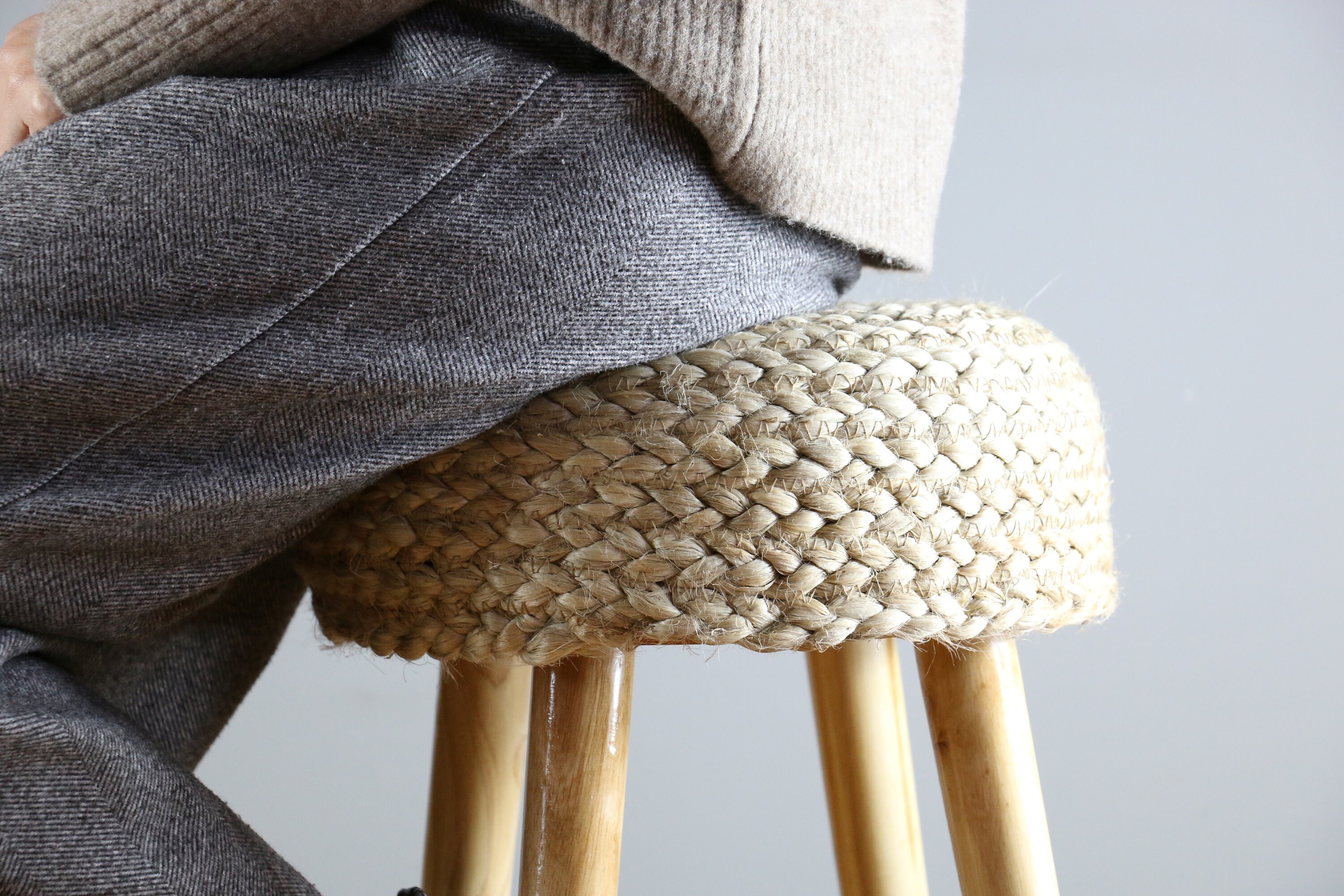 Hyacinth bar stool sale