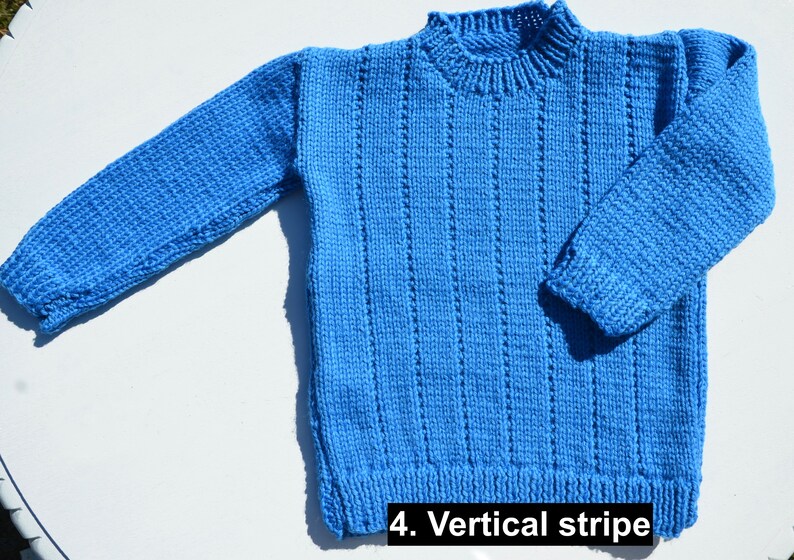 CUSTOM MADE Toddler Jumpers 100% Australian wool hand knitted image 5