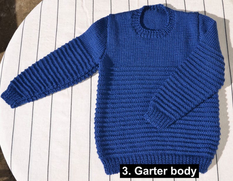 CUSTOM MADE Toddler Jumpers 100% Australian wool hand knitted image 4