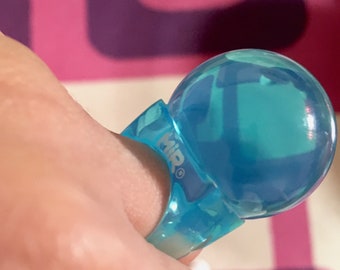 Vintage rare Carlo Pagani MiR ring turquoise