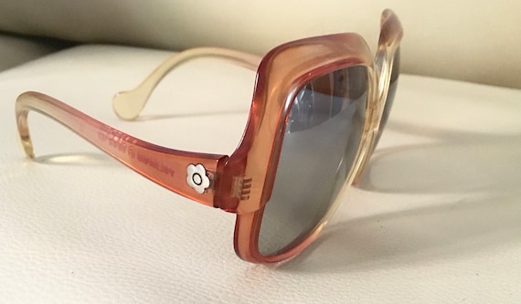 Amazing late 1960s Mary Quant oversized sunglasses