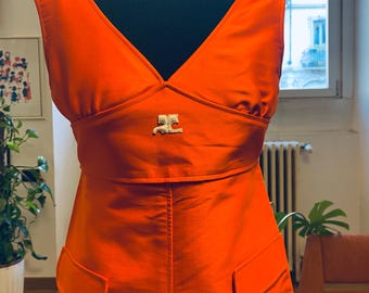 Rare vintage 1960s Courreges A-Line dress