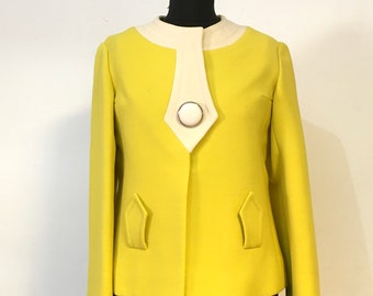 Super rare / Amazing vintage late 60s Pierre Cardin Space Age Jacket