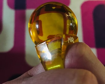 Vintage rare Carlo Pagani MiR ring / Yellow