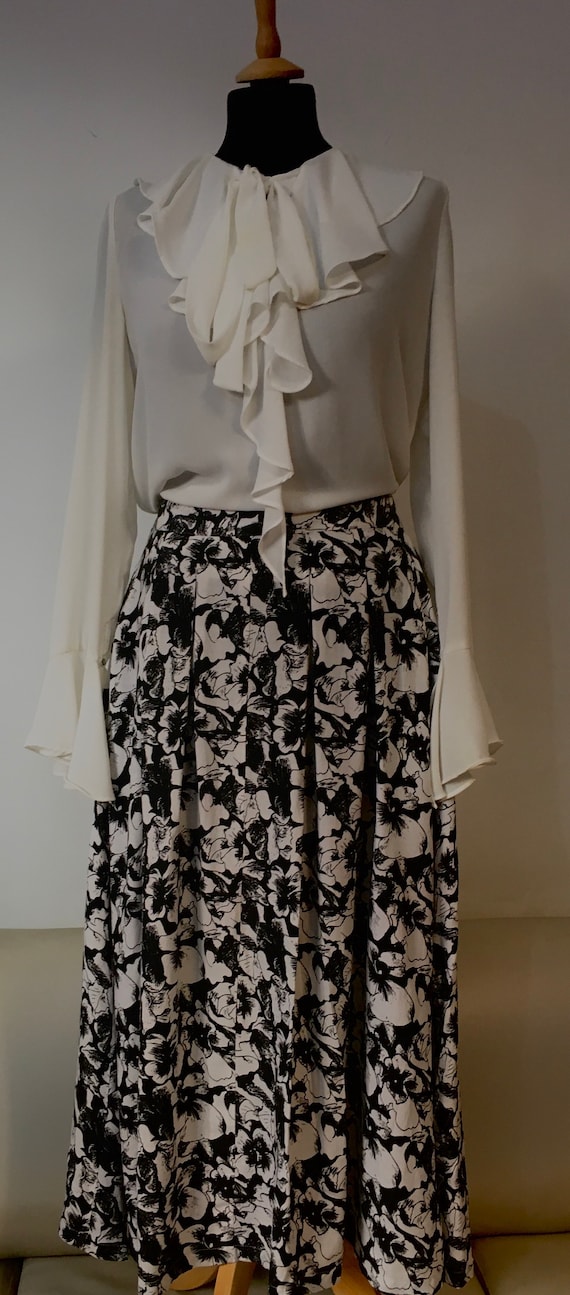Vintage 70s Mary Quant maxi skirt