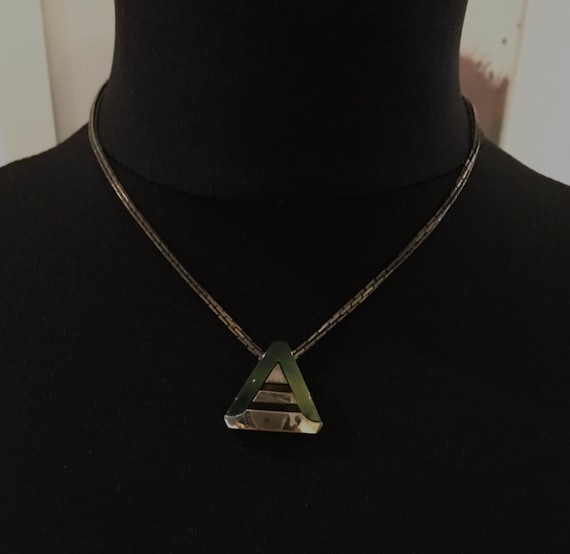 Vintage 70s Pierre Cardin modernist necklace