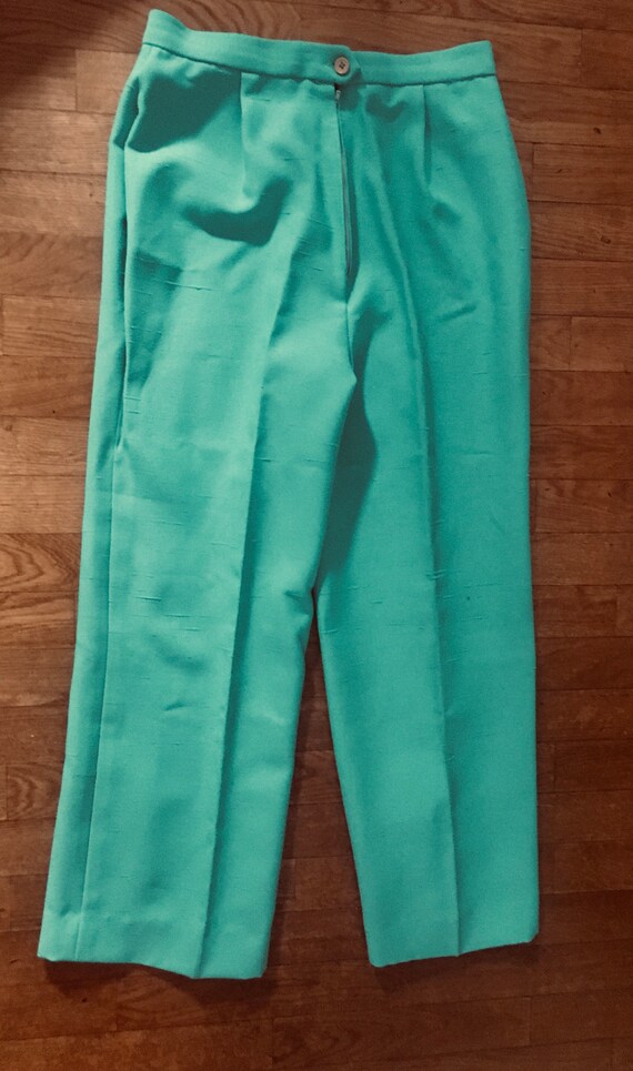 Amazing Lilli Ann 70s trousers suit - image 9