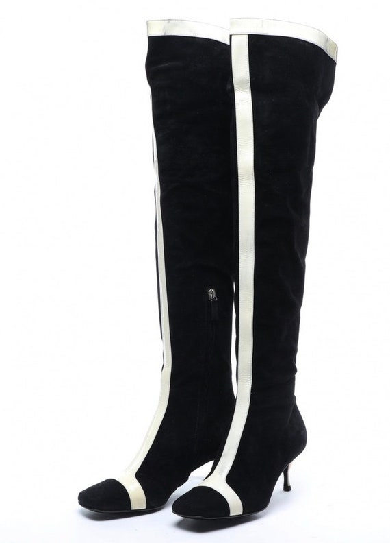 celine thigh high boots