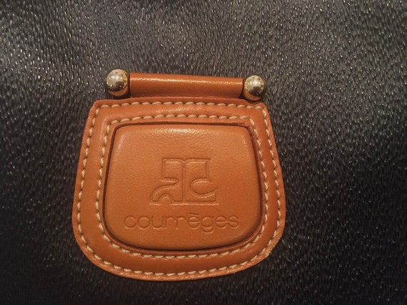Beautiful Courreges vintage Leather handbag - image 1