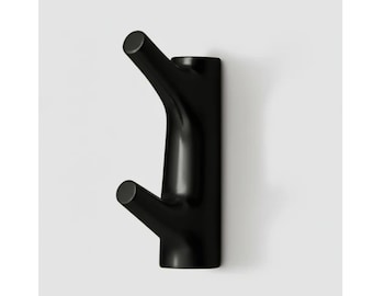 Double Wall Hooks For Hanging Jackets, Backpacks 35lb Load Capacity Wall Hanging For Hallways And Mudrooms Corrosion Resistant Metal