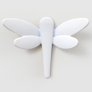 Butterfly Wall Hooks For Hanging Coats, Backpack, Towel Girl Room Décor Zinc Metal Wall Hanger Corrosion Resistant Double Hook For Entryway