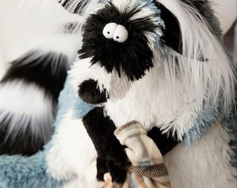 Gefüllter Plüsch Waschbär, Interior Sammlerstück - Geschenk Sammlerstück für den Urlaub