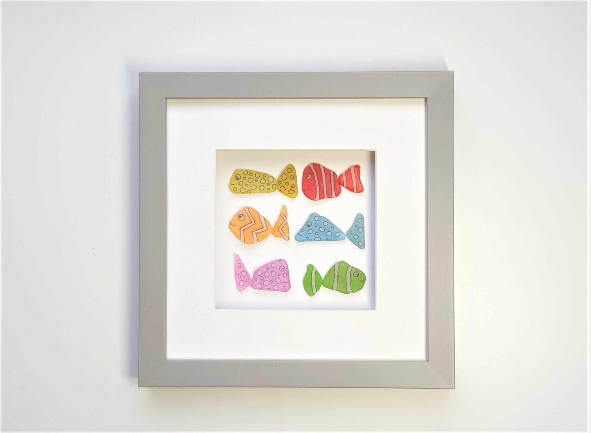 Sea Glass Fish Bathroom Wall Decor Quirky Gifts Unusual Etsy UK