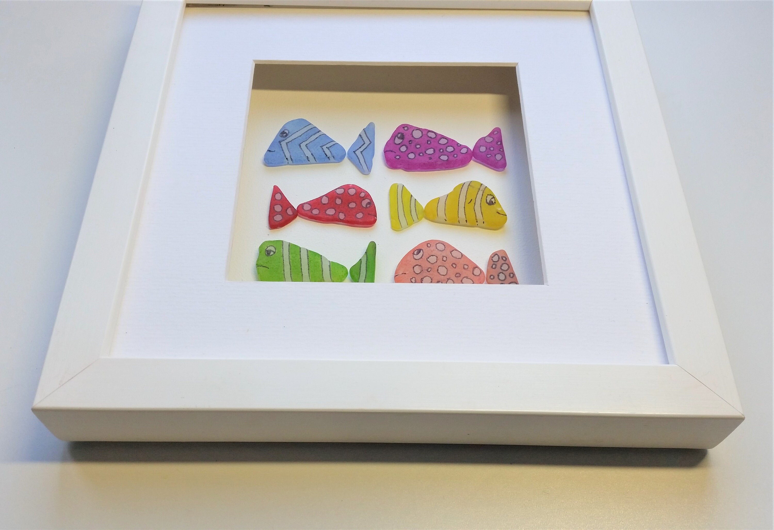 Sea Glass Fish Bathroom Wall Decor Quirky Gifts Unusual Etsy UK