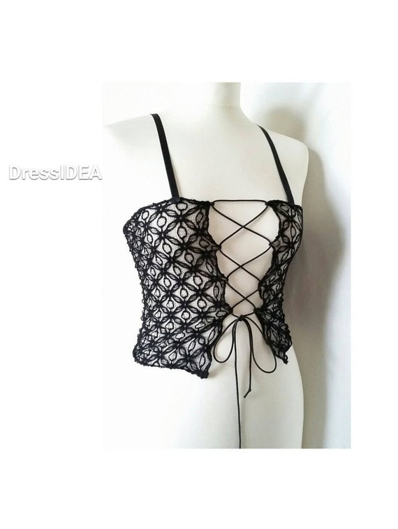lace up bodice