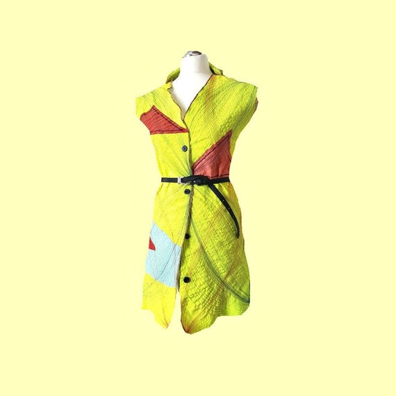 neon yellow women's clothing