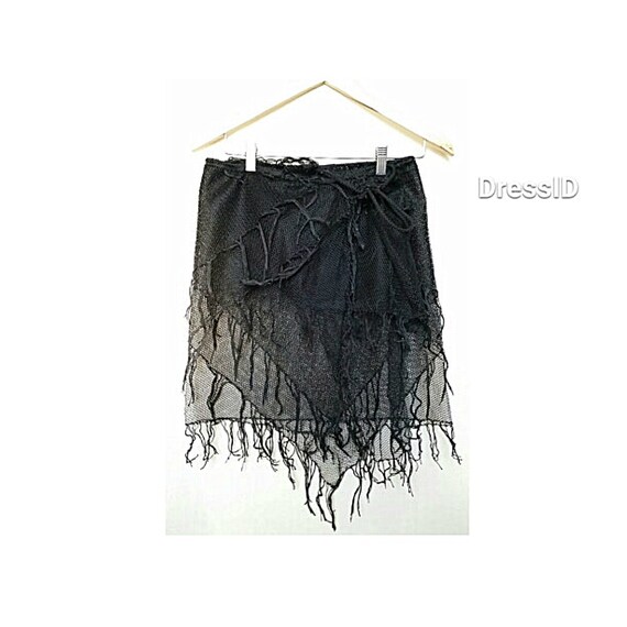 Mesh Skirt Burning Man Clothing Womens 